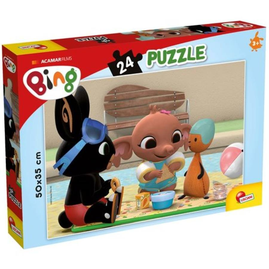 Bing puzzle 24 db-os, 50x35cm Piknik