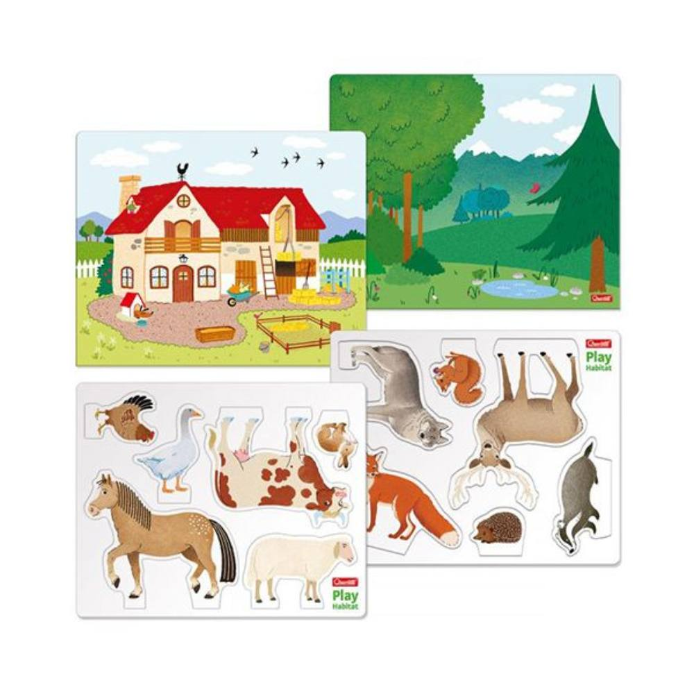 Quercetti: Montessori Farm és erdő pötyi 3db-os... view 4