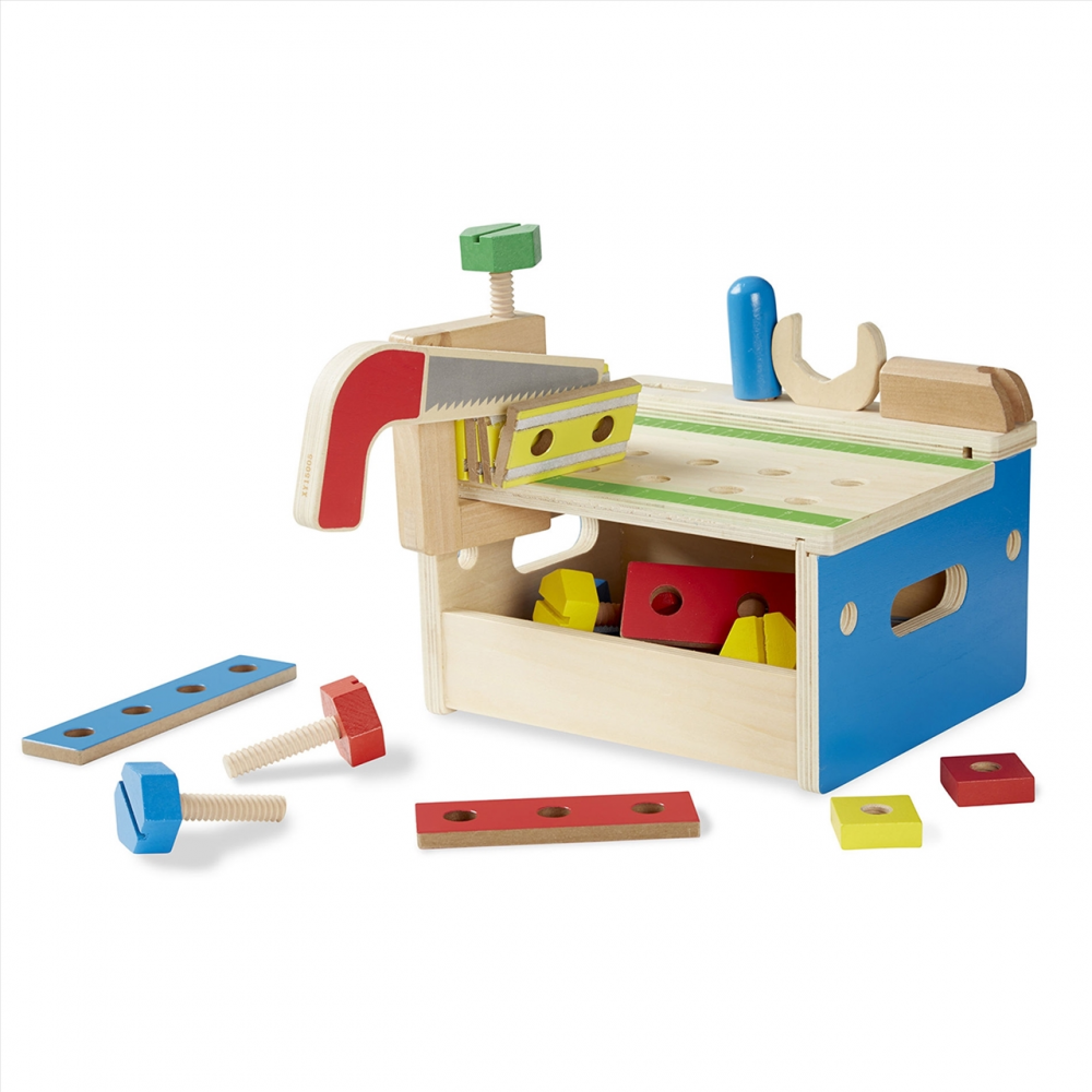 Melissa & Doug 9386 FA KÉSZSÉGFEJLESZTŐ JÁTÉK BARKÁCSASZTAL