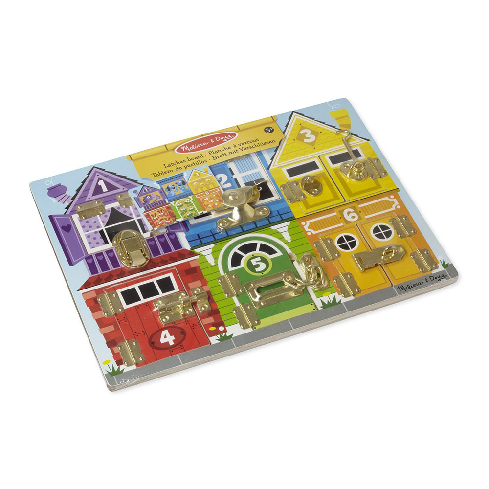 Melissa & Doug 13785 KÉSZSÉGFEJLESZTŐ JÁTÉK ZÁRAK ÉS RETESZEK view 4